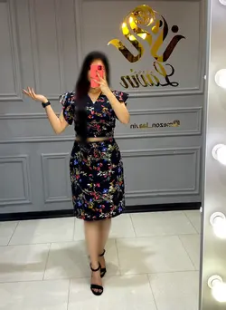 ست نیم تنه دامن کد 4019