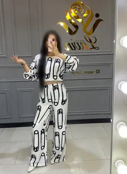 ست شومیز شلوار کد4010