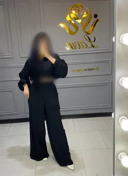 شلوار فاق بلند