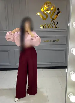 شلوار فاق بلند