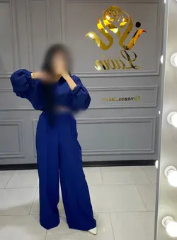 شلوار فاق بلند