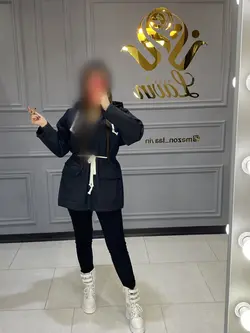 کاپشن داخل خز دار