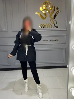 کاپشن داخل خز دار