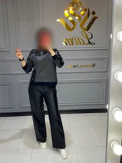 شومیز چرم و آنگورا