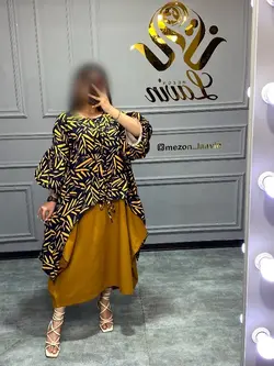 ست پیراهن و مانتو کد4161
