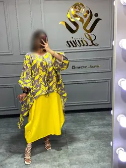 ست پیراهن و مانتو کد4161