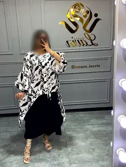 ست پیراهن و مانتو کد4161