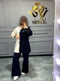 ست مانتو وشلوار کد 4162