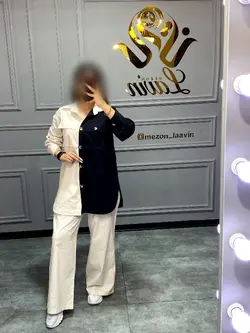 ست مانتو وشلوار کد 4162
