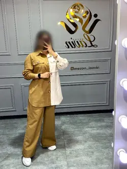 ست مانتو وشلوار کد 4162