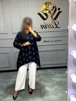 ست مانتو وشلوار کد 4164