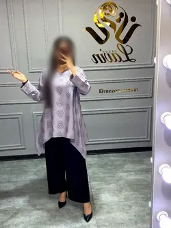 ست مانتو وشلوار کد 4164