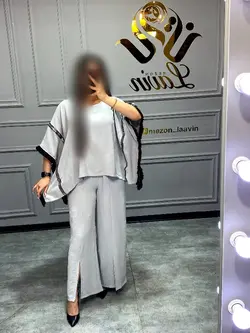 ست شومیز شلوار کد 4165