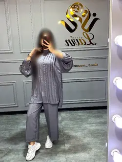 ست مانتو وشلوار کد  4168