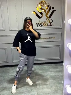 ست تیشرت وشلوار کد 4170