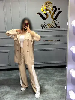 ست مانتو وشلوار کد۴۱۷۱