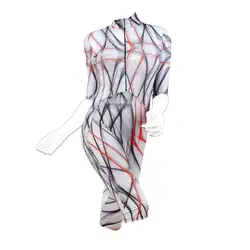 مایو شنا زنانه اسلامی مدل برمودا کد0061 - مبیا اسپرت