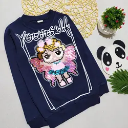 بلوز تک دخترانه طرح فرشته پولک برگردی کد 1561