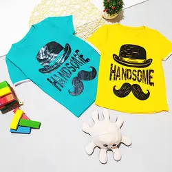 تيشرت تک پسرانه مدل آقاي سيبيل کد 1318