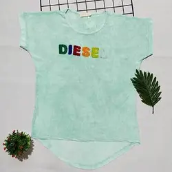 تيشرت زنانه پشت بلند طرح DIESEL کد 001488