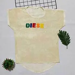 تيشرت زنانه پشت بلند طرح DIESEL کد 001488