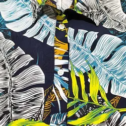 تيشرت هاوايي پسرانه مدل برگ کد 1449