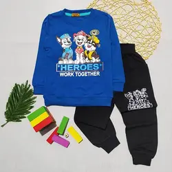 ست بلوز شلوار پسرانه طرح سگ هاي نگهبان کد 1520