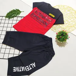 ست تيشرت شلوارک پسرانه طرح alternative کد 1331