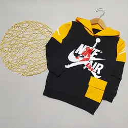 هودی پسرانه جیب دار چاپ NIKE AIR کد 1836