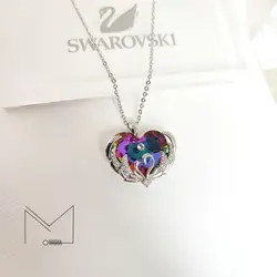 گردنبند سواروسکی مدل قلب
