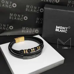 دستبند مون بلان طلایی