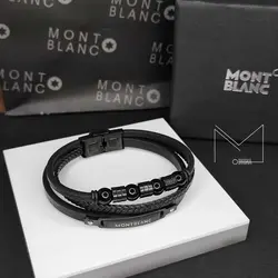 دستبند چرم مون بلان