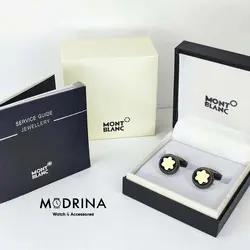 دکمه سردست مشکی مون بلان Montblanc