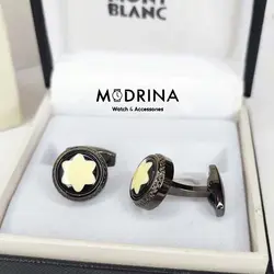دکمه سردست مشکی مون بلان Montblanc