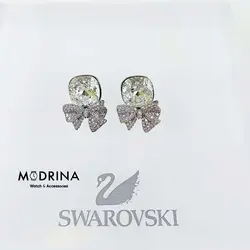 گوشواره پاپیون سواروسکی Swarovski