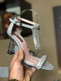 کفش اویز نگینی