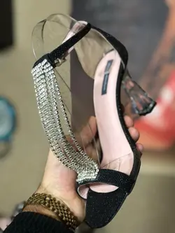 کفش آبشاری نگینی