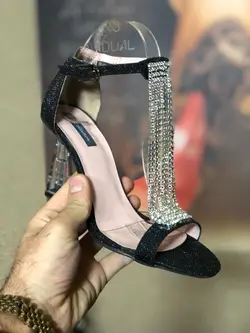 کفش آبشاری نگینی