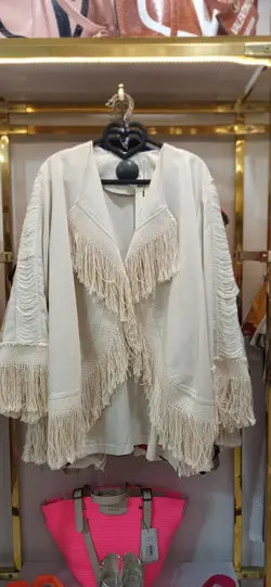 کت لینن آستین ریش(۲۸۷۵۰)