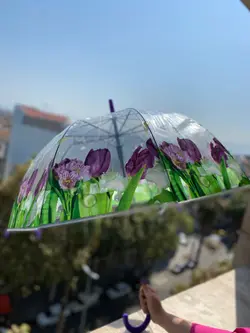 چتر قارچی گلدار(30168)