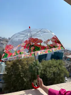 چتر قارچی گلدار(30168)