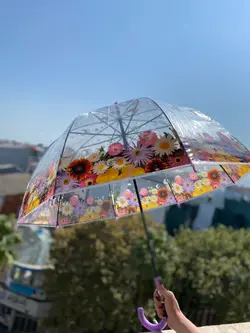 چتر قارچی گلدار(30168)