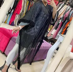 مانتو مازراتی رویه حریر گلدوزی