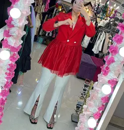 کت عروسکی پایین ارگانزا(۱۶۳۰۶)