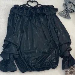 شومیز آستین پله ای شاین(۲۱۶۹)