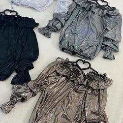 شومیز آستین پله ای شاین(۲۱۶۹)