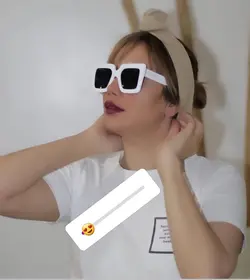 عینک مربع جذاب