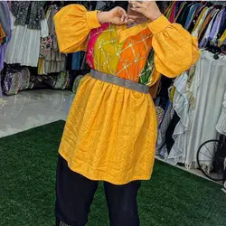 مانتو شومیزی ترک با خرجکاری زیبا(۱۷۰۴۳)