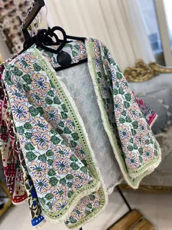 کت گلدوزی تمام کوک دوزی شده 36606