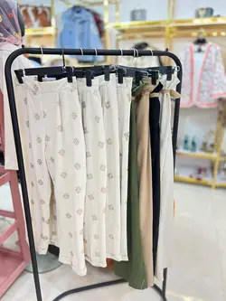 شلوار لینن گلدوزی شده 36897